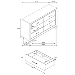 Oatfield - Transitional Bedroom Set