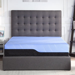 12" Refresh Hybrid Cooling Fast Responding Latex Foam And Coil Mattress