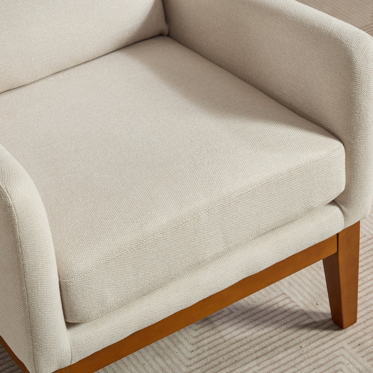 Milstead Wide Modern Accent Chair