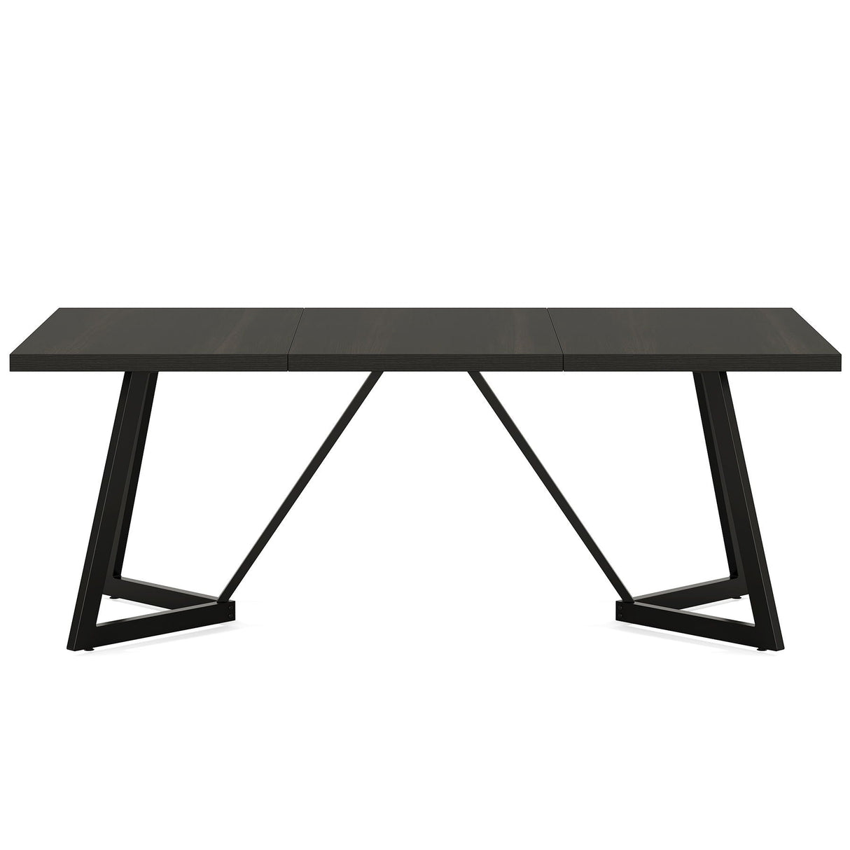 Rectangular Dining Table For 6 - 8 People - Black