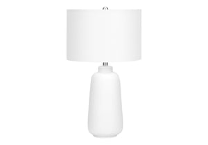 Lighting, Table Lamp, Ceramic, Modern - Cream