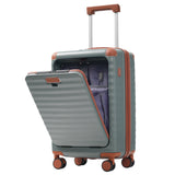 Deluxe 5-Piece Hard Side Luggage Set with USB and TSA Security