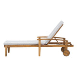 Jason Chaise Lounge White