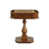 Bishop Reversible Chess Checker Game Table with Game Tray