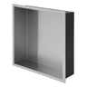 Stainless Steel Shower Niche With Seamless Design For Bathroom Storage