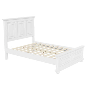 Vintage Tall Headboard Bed