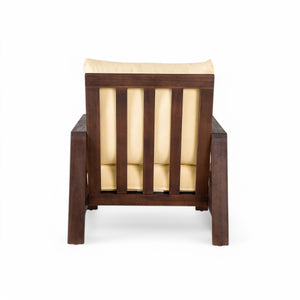 4-Piece Outdoor Sofa Set with Cushions and Coffee Table