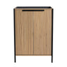 Contemporary Freestanding Bathroom Vanity With Adjustable Shelves