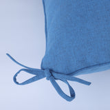 Outdoor Deep Seat Cushion Set - Navy Blue, 24x24 Inch