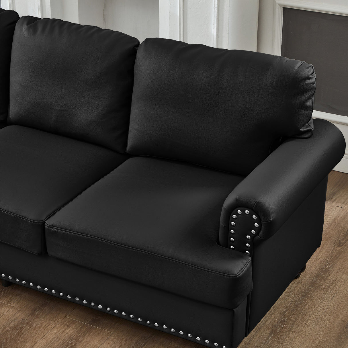 Modern Classic Design Leather Couch Set