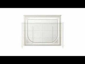 Laveda - Mirror With LED - Pearl White