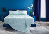 BedGear Vertex Sheet Set, Misty Blue, Split King / Split Cal King