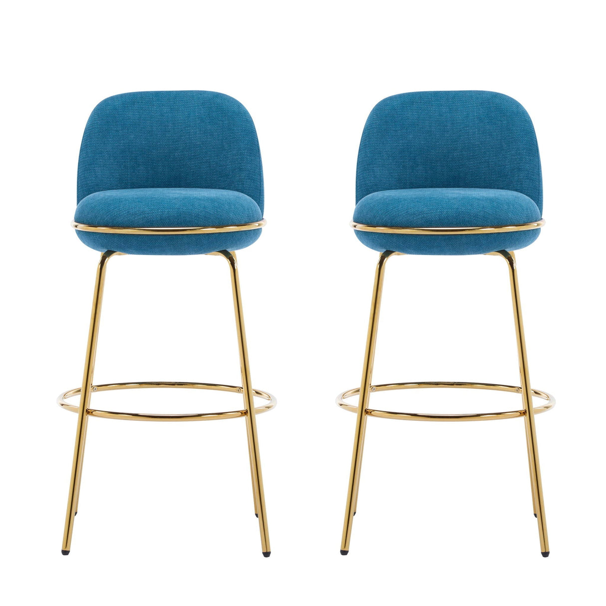 Rio Claro Indoor Upholstered Barstool (Set of 2)