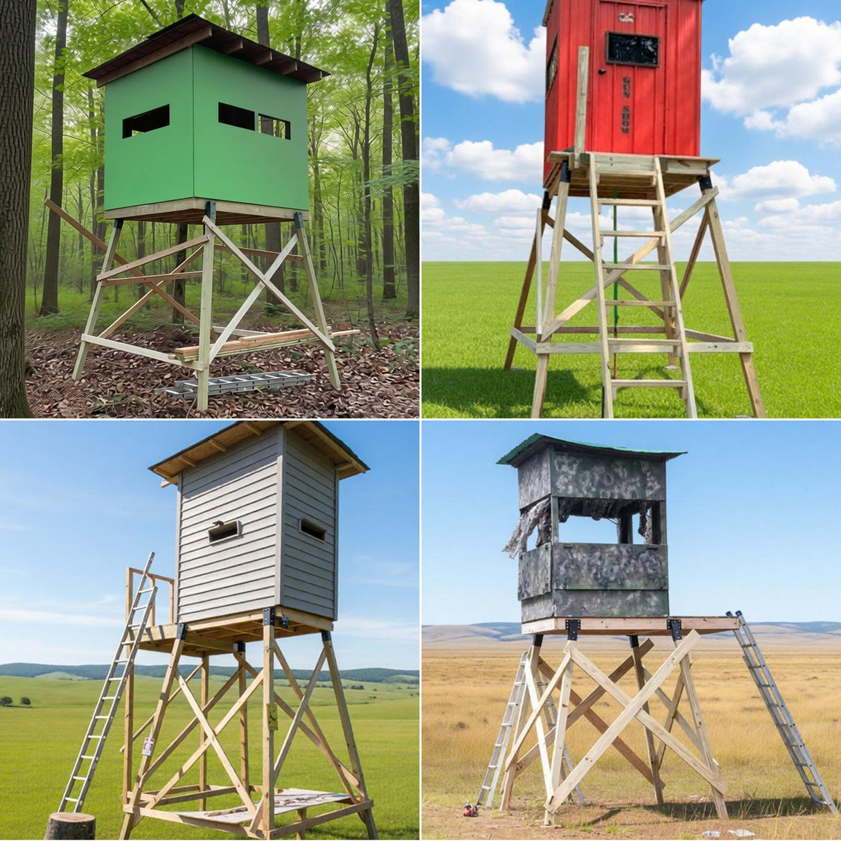 Deer Hoist (Old Style), 4PC
