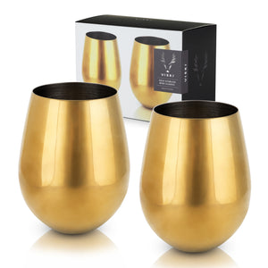 Gold-Stemless-Wine-Glasses-by-Viski®-Wine-Glasses