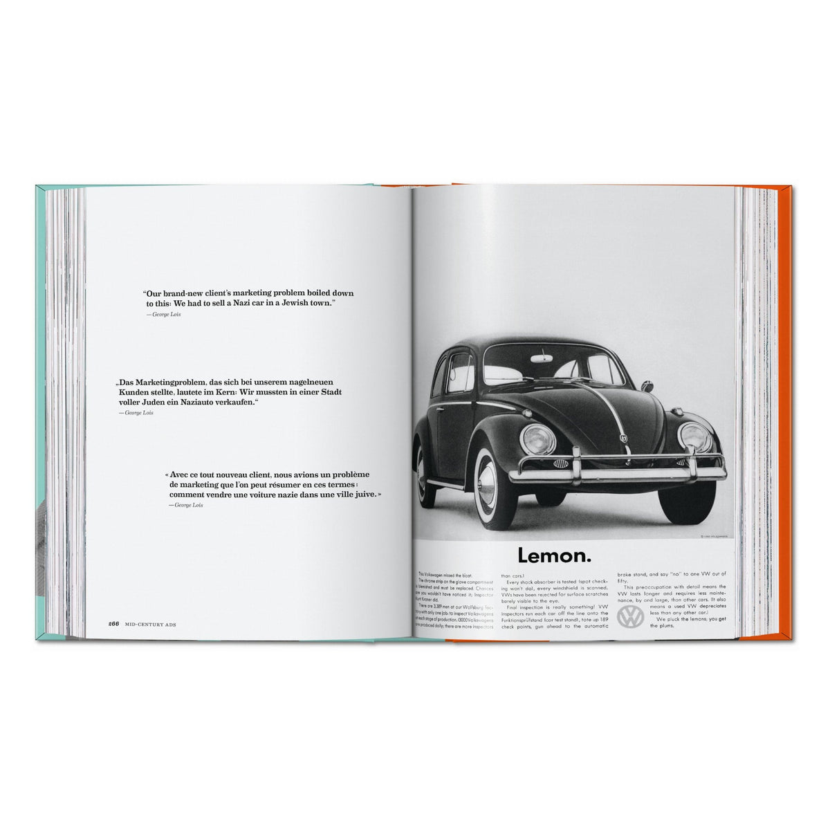 Mid-Century Ads. 45th Ed. (German, French, English)
