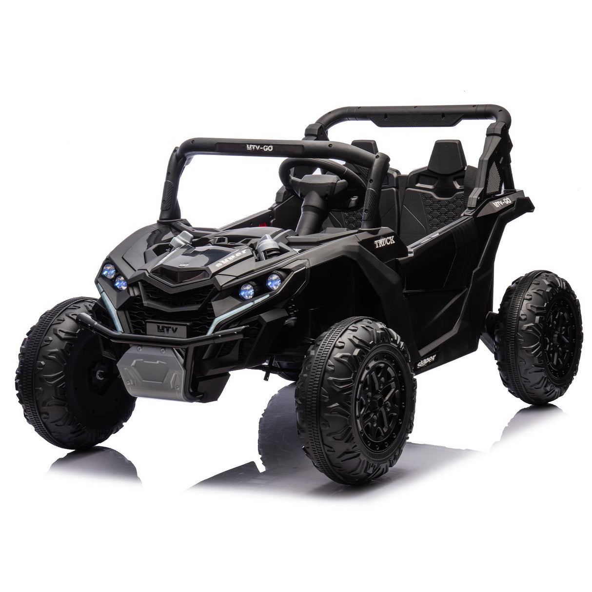 24V Two-Seater Kids Ride-On UTV with Parental Remote Control