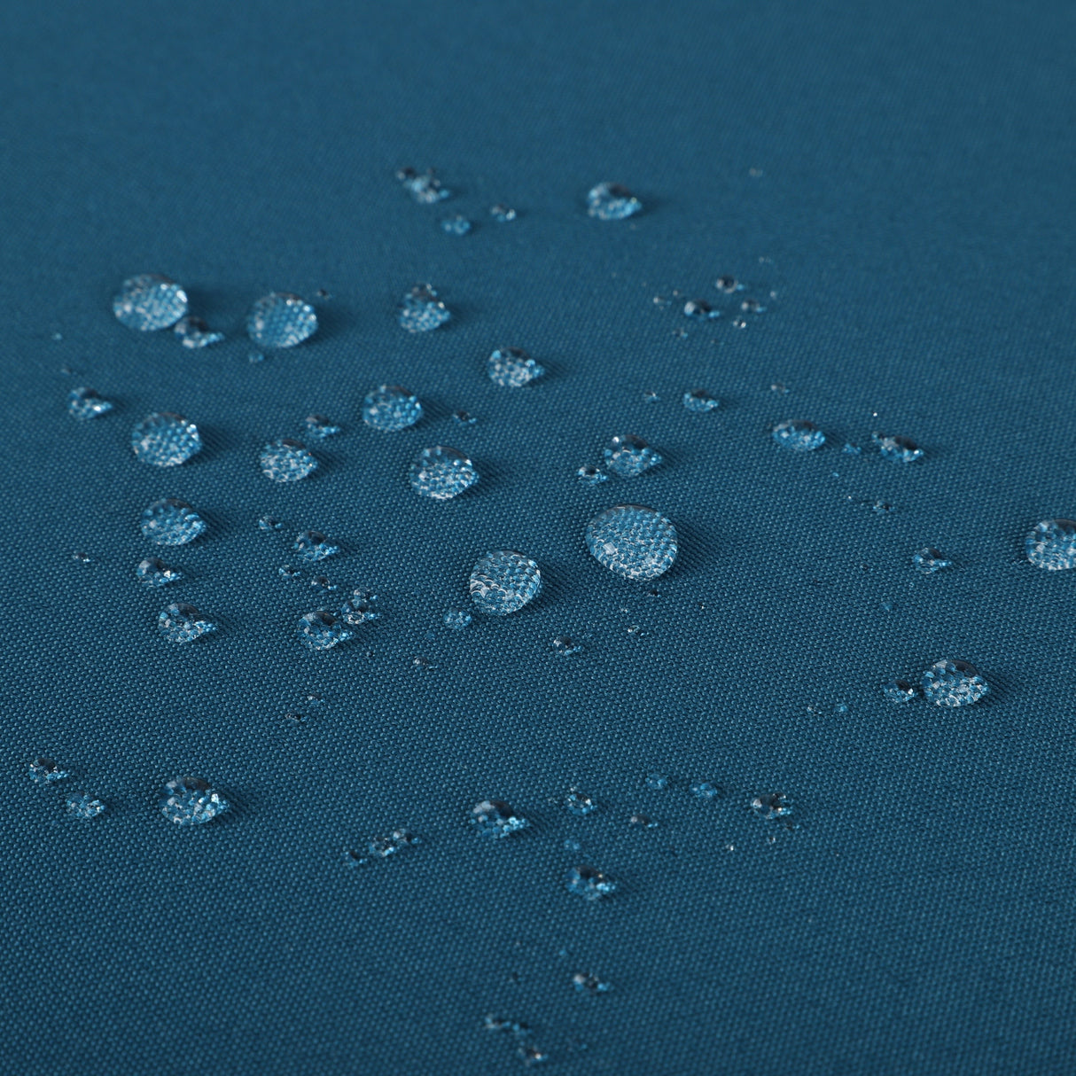 Outdoor Lounge Chair Cushion Set - Lake Blue Polyester, UV & Fade Resistant, 2PCS