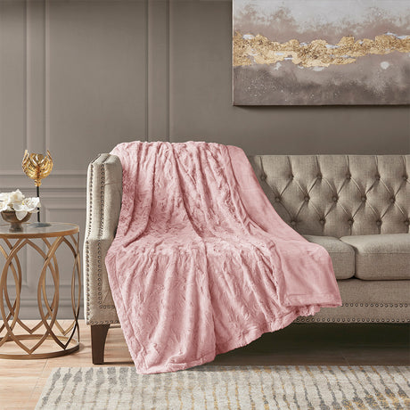 Oversized Faux Fur Throw