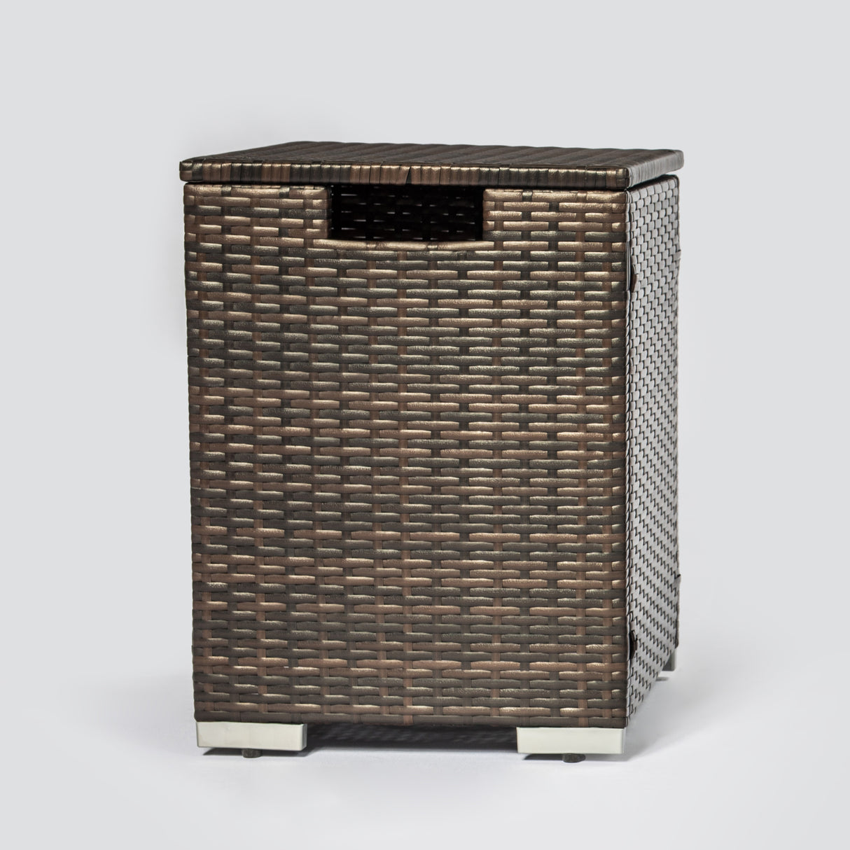 Rattan propane tank cover gas bottle cover outdoor wicker gas cylinder cover