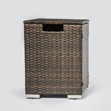 Rattan propane tank cover gas bottle cover outdoor wicker gas cylinder cover