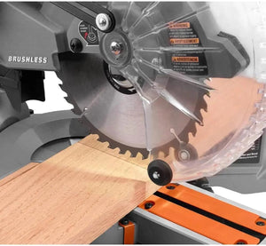 Used - Light Use - RIDGID 18V Brushless 7-1/4 in. Dual Bevel Sliding Miter Saw (Tool Only)