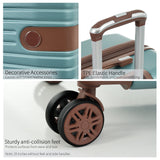 Expandable 4-Piece Spinner Luggage Set With TSA Lock and Nested Storage