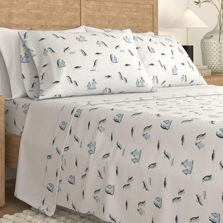 4 - piece turkish cotton flannel sheet - lakeview collection - Tuesday Morning - Bed Sheets