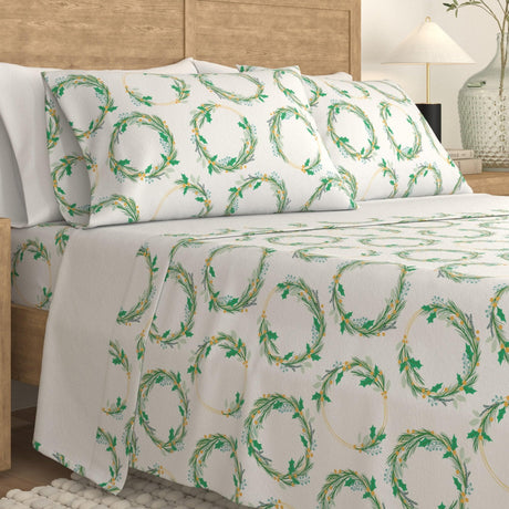 4-piece-turkish-cotton-flannel-sheet-lakeview-collection-Bed-Sheets