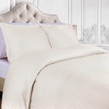 400 Thread Count Lightweight Stripe Egyptian Cotton Duvet Cover Set - Egyptian Cotton Duvet Cover Set by Superior