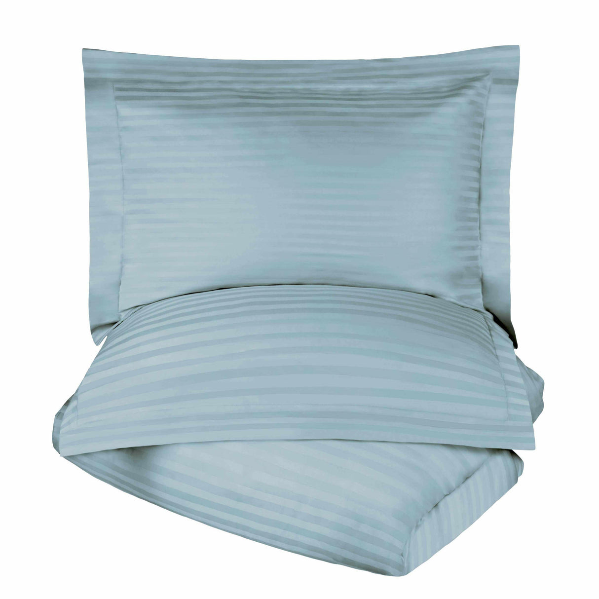 400 Thread Count Lightweight Stripe Egyptian Cotton Duvet Cover Set - Egyptian Cotton Duvet Cover Set by Superior