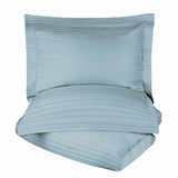 400 Thread Count Lightweight Stripe Egyptian Cotton Duvet Cover Set - Egyptian Cotton Duvet Cover Set by Superior