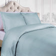 400 Thread Count Lightweight Stripe Egyptian Cotton Duvet Cover Set - Egyptian Cotton Duvet Cover Set by Superior