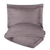 400 Thread Count Lightweight Stripe Egyptian Cotton Duvet Cover Set - Egyptian Cotton Duvet Cover Set by Superior