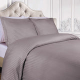 400 Thread Count Lightweight Stripe Egyptian Cotton Duvet Cover Set - Egyptian Cotton Duvet Cover Set by Superior