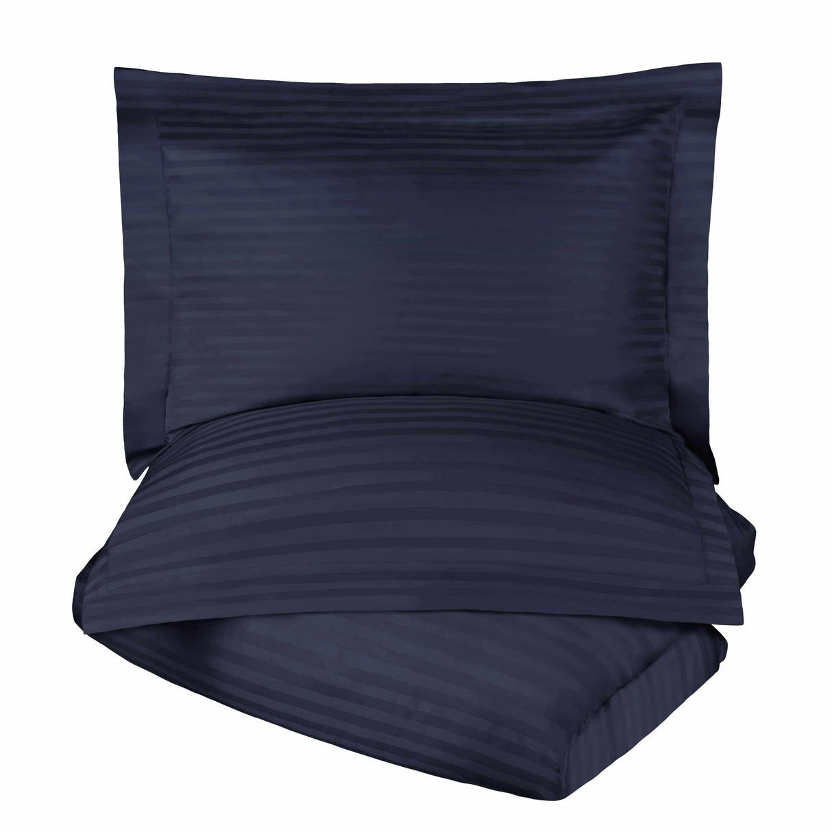 400 Thread Count Lightweight Stripe Egyptian Cotton Duvet Cover Set - Egyptian Cotton Duvet Cover Set by Superior