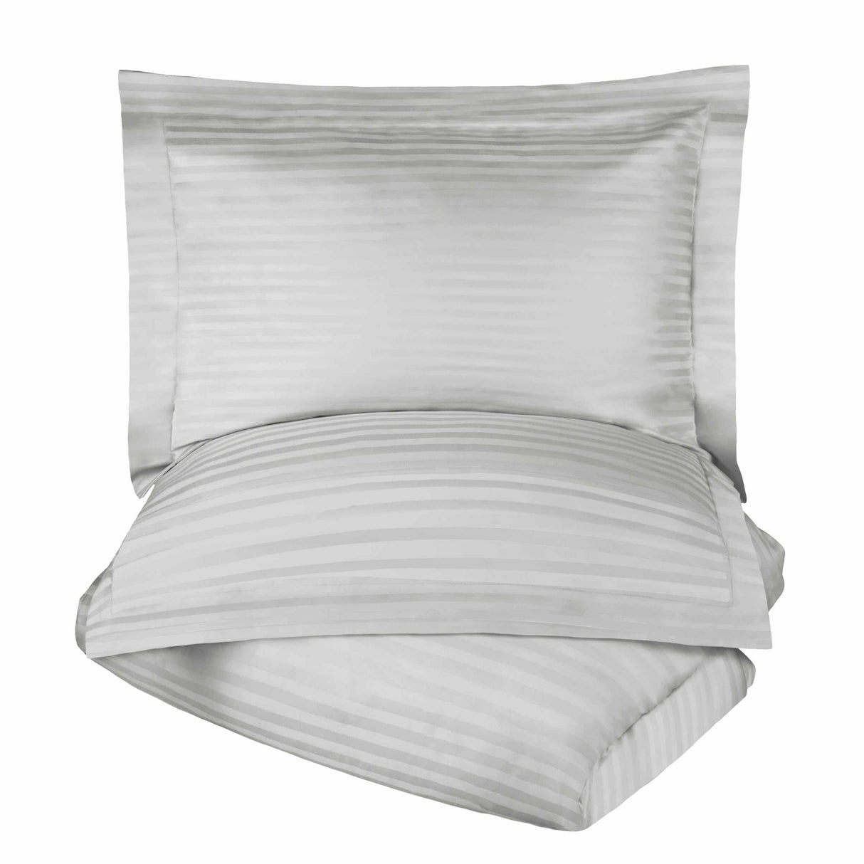 400 Thread Count Lightweight Stripe Egyptian Cotton Duvet Cover Set - Egyptian Cotton Duvet Cover Set by Superior