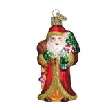Father Christmas Figurine with Gifts