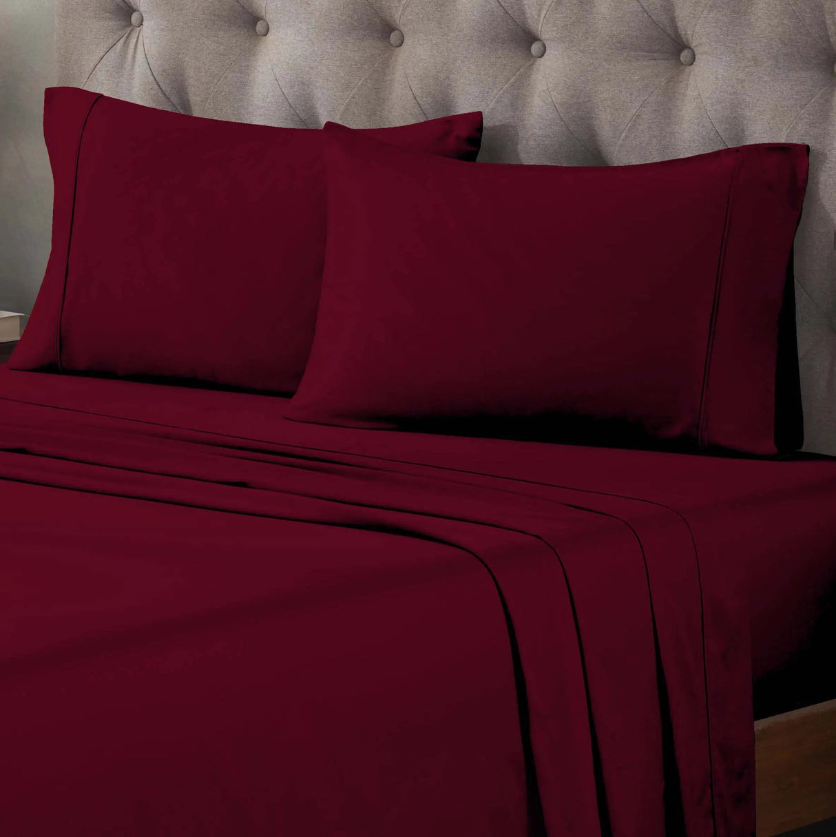Egyptian Cotton 400 Thread Count Solid Deep Pocket Bed Sheet Set - Egyptian Cotton Sheet Set by Superior Brand