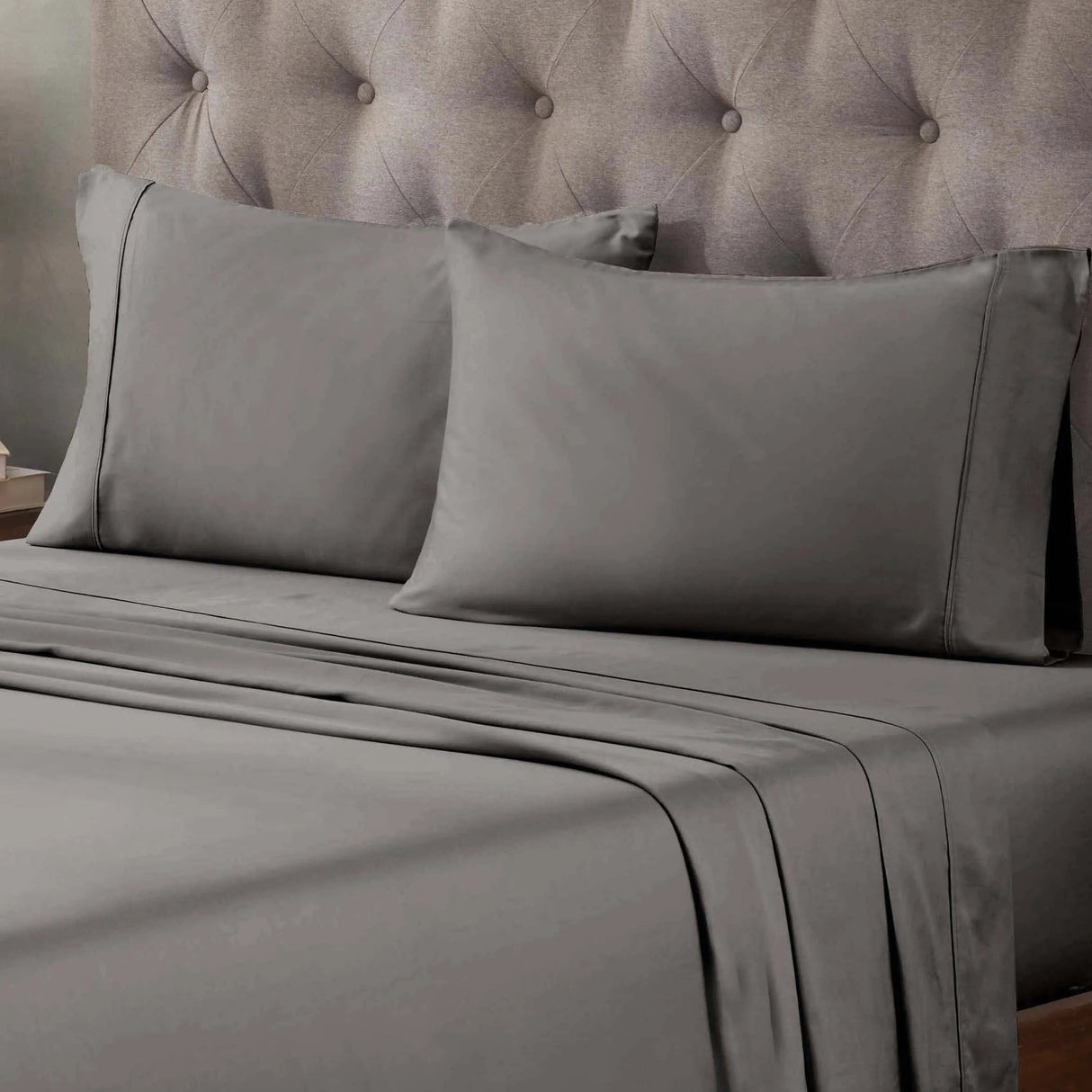 Egyptian Cotton 400 Thread Count Solid Deep Pocket Bed Sheet Set - Egyptian Cotton Sheet Set by Superior Brand