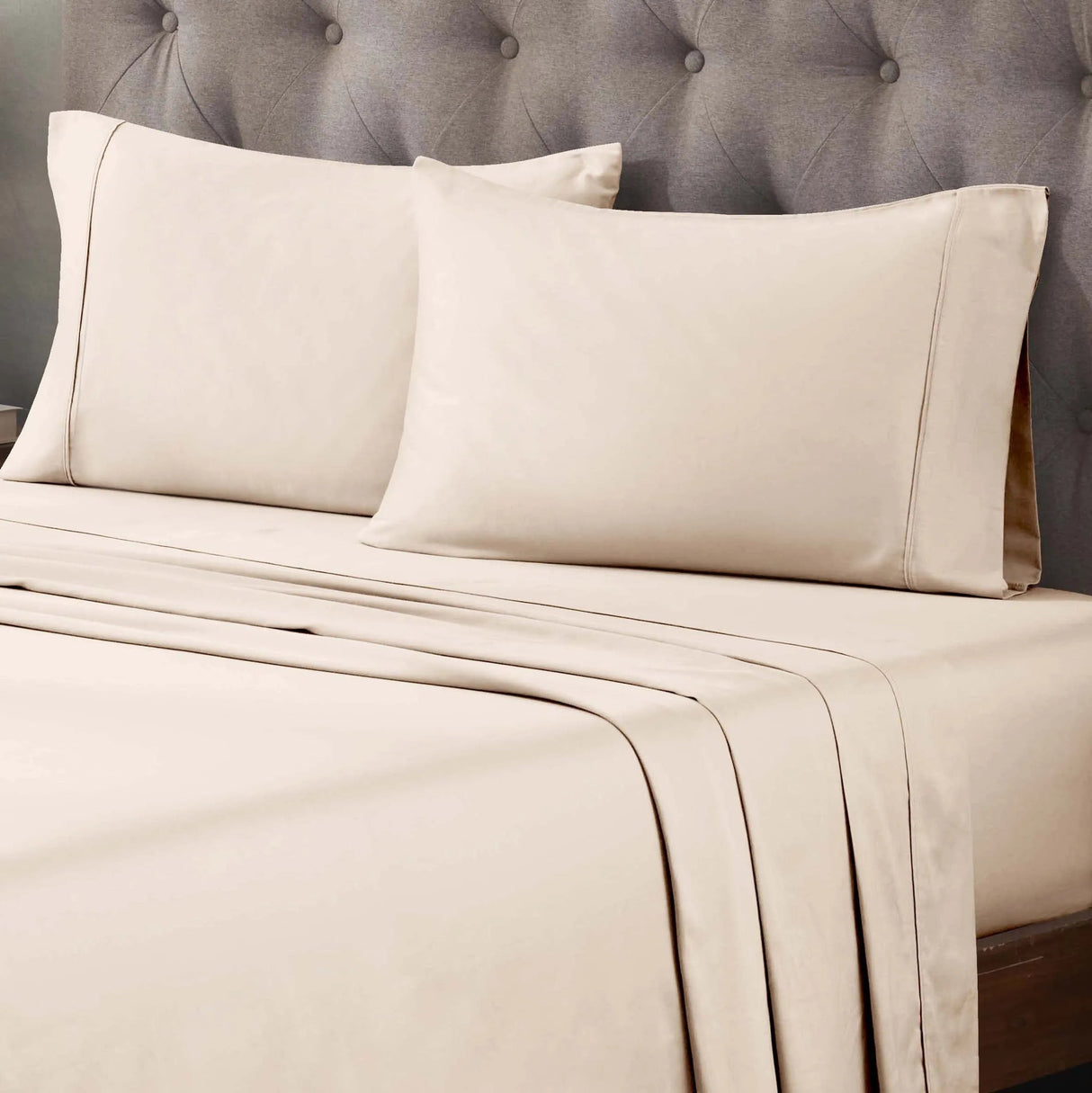 Egyptian Cotton 400 Thread Count Solid Deep Pocket Bed Sheet Set - Egyptian Cotton Sheet Set by Superior Brand