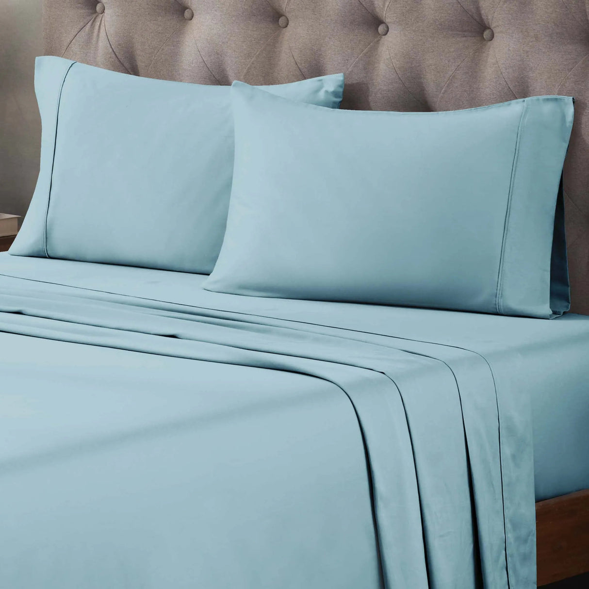 Egyptian Cotton 400 Thread Count Solid Deep Pocket Bed Sheet Set - Egyptian Cotton Sheet Set by Superior Brand