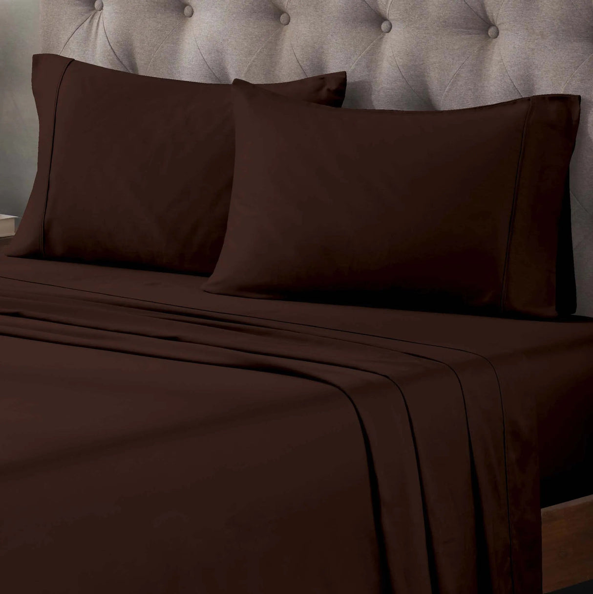 Egyptian Cotton 400 Thread Count Solid Deep Pocket Bed Sheet Set - Egyptian Cotton Sheet Set by Superior Brand