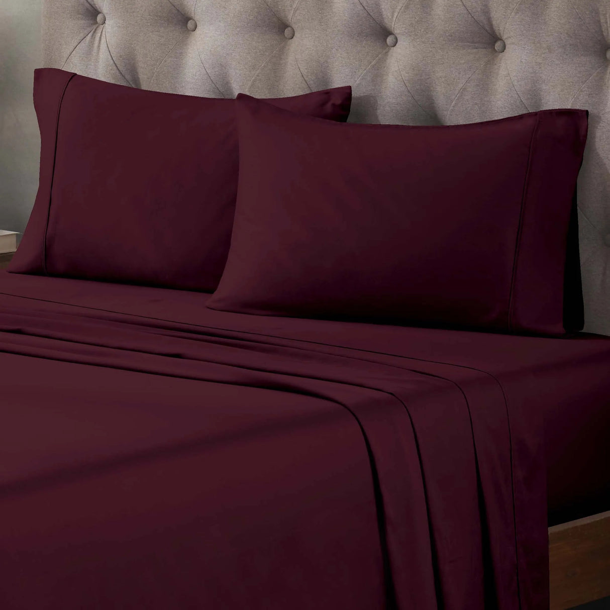Egyptian Cotton 400 Thread Count Solid Deep Pocket Bed Sheet Set - Egyptian Cotton Sheet Set by Superior Brand