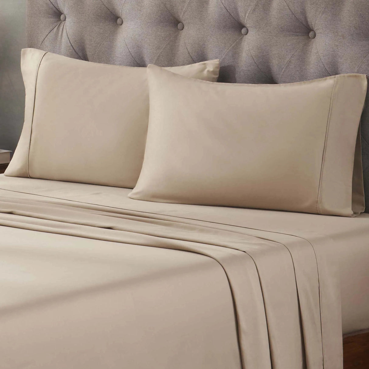 Egyptian Cotton 400 Thread Count Solid Deep Pocket Bed Sheet Set - Egyptian Cotton Sheet Set by Superior Brand