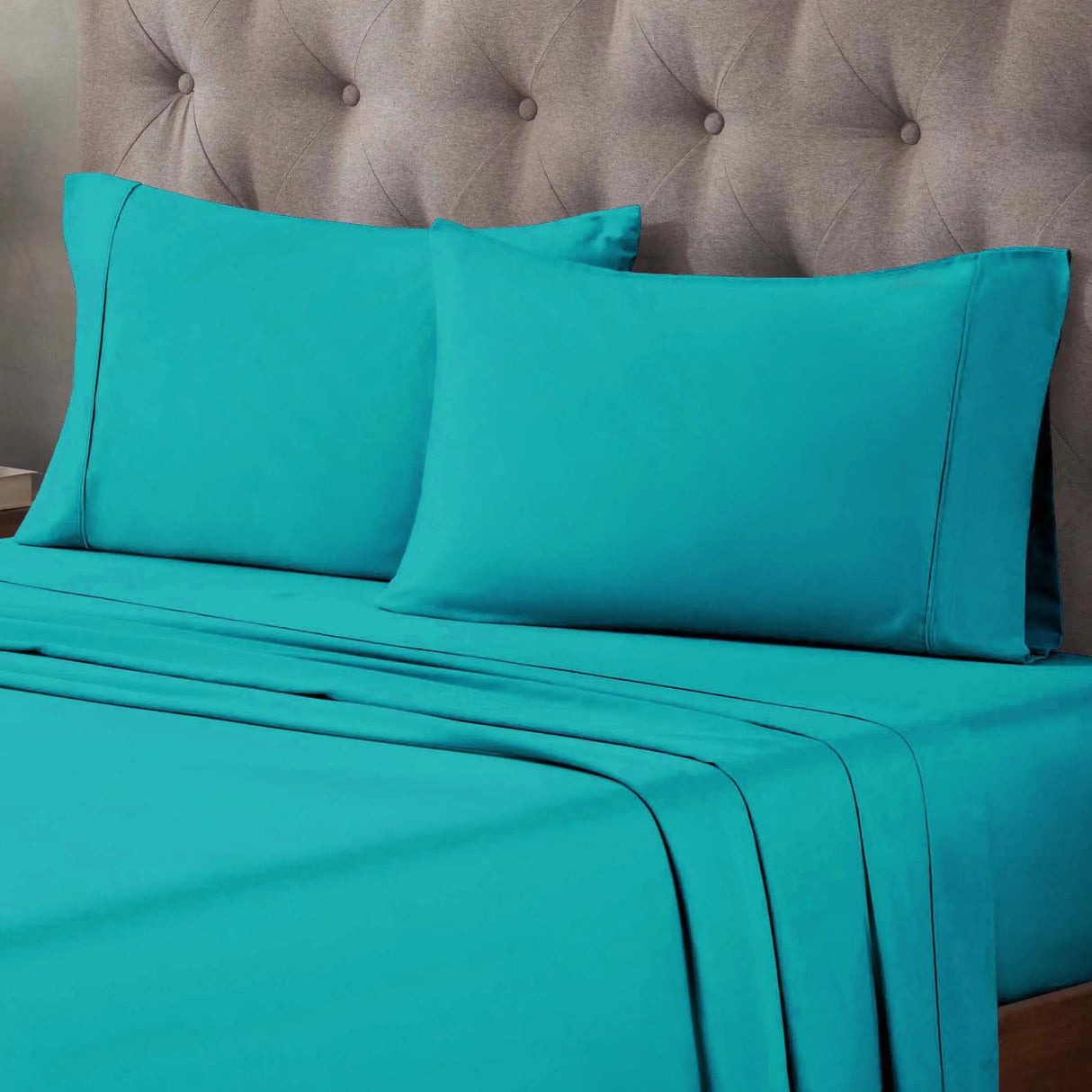 Egyptian Cotton 400 Thread Count Solid Deep Pocket Bed Sheet Set - Egyptian Cotton Sheet Set by Superior Brand