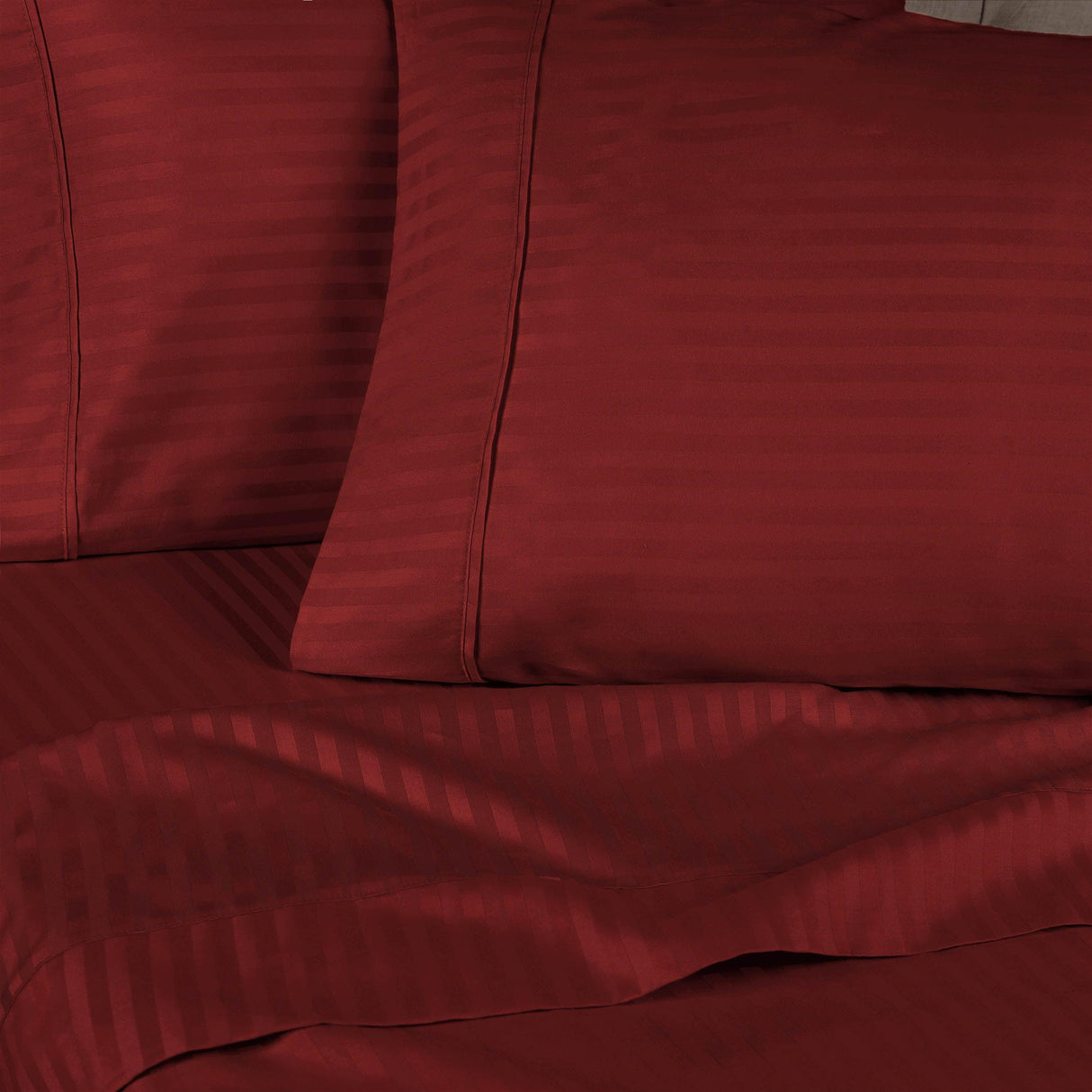 Egyptian Cotton 300 Thread Count Striped Deep Pocket Sheet Set - Egyptian Cotton Sheet Set by Superior Brand