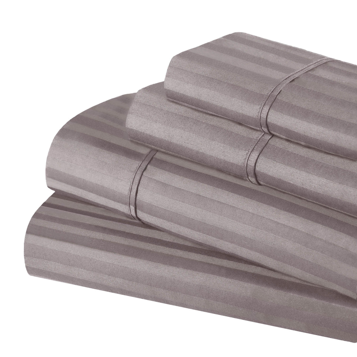 Egyptian Cotton 300 Thread Count Striped Deep Pocket Sheet Set - Egyptian Cotton Sheet Set by Superior Brand