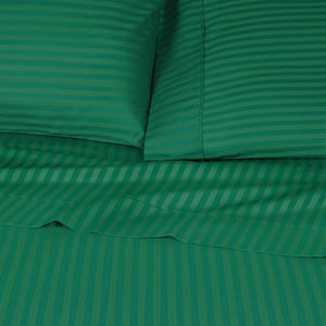 Egyptian Cotton 300 Thread Count Striped Deep Pocket Sheet Set - Egyptian Cotton Sheet Set by Superior Brand