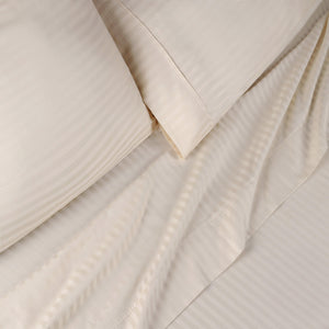Egyptian Cotton 300 Thread Count Striped Deep Pocket Sheet Set - Egyptian Cotton Sheet Set by Superior Brand